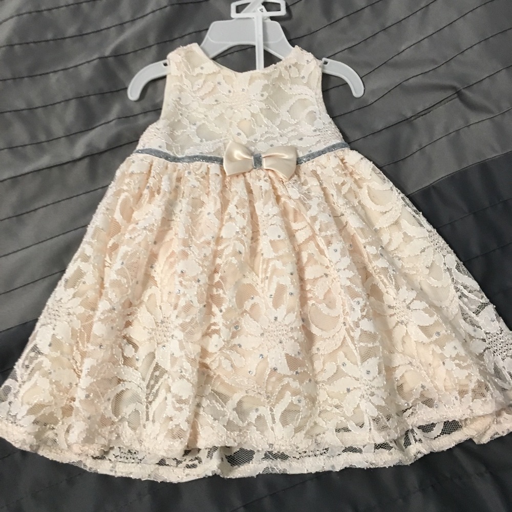 Sparkly lace dress